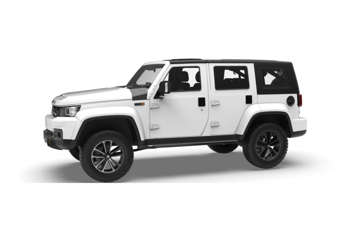 ICH-X K2 - Anteriore Sinistra - Sfondo Bianco
