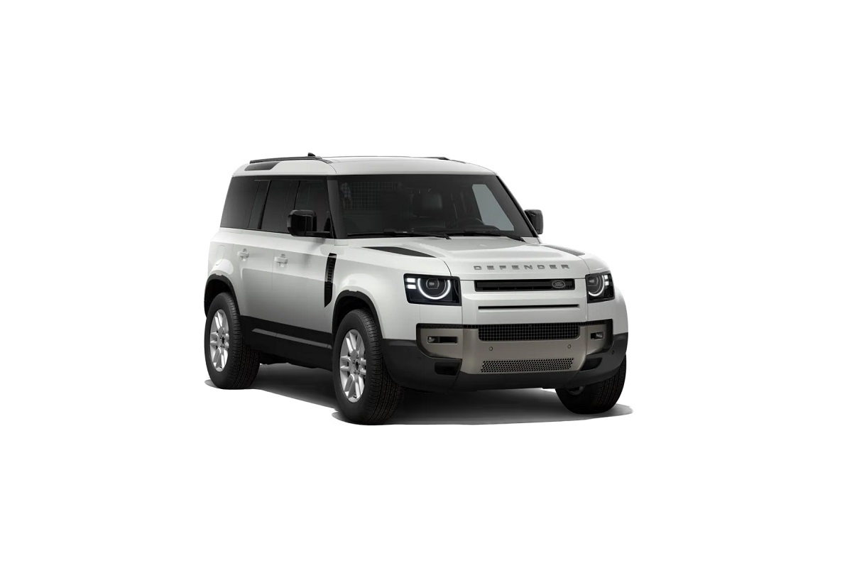 Land Rover Defender VII 2025 110 Hard Top - Anteriore Destra - Sfondo Bianco